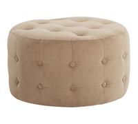 Pouffe TAMPA Velvet Beige