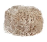 Pouffe TUKKI Faux Fur Beige