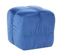 Pouffe TURLEY Velvet Blue