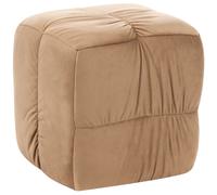 Pouffe TURLEY Velvet Taupe