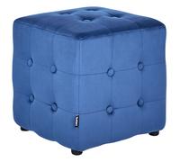 Pouffe WISCONSIN Velvet Blue