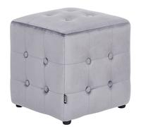 Pouffe WISCONSIN Velvet Grey