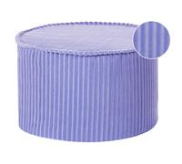 Beliani Pouffe ZIKRIA Velvet Light Violet