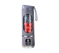 Poukeou Portable Blender Electric Juicers Fruit Mixers USB Rechargeable Smoothie Mini Blender Personal Juicer 12 Cutter 3Gears C