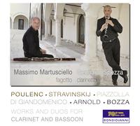 POULENC / BOZZA / STRAVINSKIJ Works & Duos for Clarinet & Bass (CD) (US IMPORT)
