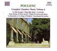 Poulenc: Complete Chamber Music, Vol.4