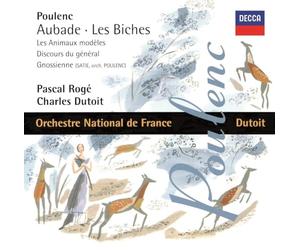 Poulenc / Dutoit, Charles - Poulenc: Aubade / Les Biches / Les Animaux Modeles / Discours Du General / Gnossienn - SHM