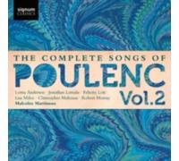 POULENC/MILNE/ANDERSON/MURRAY/LOTT: COMPLETE SONGS 2 - CD