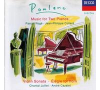 Poulenc: Music for two pianos