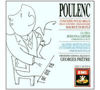 Poulenc - Organ Concerto / Gloria / 4 Motets