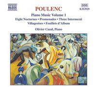 Poulenc: Piano Music Vol. 1 - Eight Nocturnes; Promenades; Three Intermezzi by F. Poulenc (1999-03-23)
