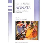 Poulenc: Sonata for 1 or 2 Pianos (4 Hands), Edited by Weekley and Arganbright