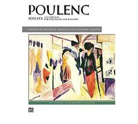 Poulenc - Sonata For One Piano, Four Hands: 1919 Edition (Alfred Masterwork Edition)