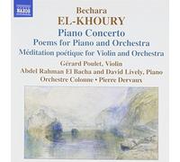 Poulet, Orch. Colonne, Dervaux – El-Khoury: Poetic Meditation for Violin & Orchestra Op. 41 – NAXOS