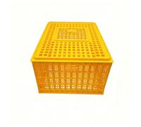 Poultry Carrier Heavy Duty Plastic Chicken Transport Cage for Chickens, Ducks, Rabbits, Small Animals Portable & Easy Clean 29.5" x 21.68" x 12.99"