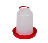 Poultry Drinking Water Container for Chickens Birds Fowl and Long-Lasting Automatic Waterer for Poultry