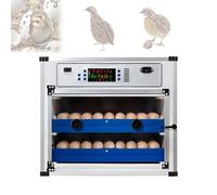 Poultry Egg Incubator - Automatic Egg Turning and Humidity Control, Hatches Up to 340 Eggs for Chickens, Ducks, Quails and Birds