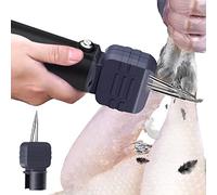 Poultry Feather Removal Machine, Electric Processor with Stainless Steel Cone for Efficiently Removing Fine Feathers from Ducks and Geese