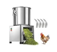 Poultry Feed Processor, 1800W High Speed Grinding Tool with Hardened Steel Blade for Natural Backyard Farm Feeding, Efficient Feed Preparation