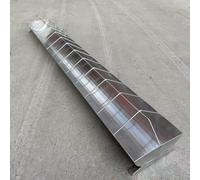 Poultry Feeder, Chicken Feeder Trough Duck Feeders for Outside Stainless Feed Trough for Livestock Goat Pig Feeder Outdoor Dispenser
