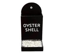 Poultry Feeder Outdoor - Coop with Animal Friendly Grit Dispenser, Sturdy and Weatherproof, Easy to Use Refill | Backyard Chickens, Family, Friends, Colleagues, Lovers, Farm, Garden, Supplies