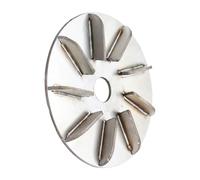 Poultry Hair Removal Tool - 10x10x2cm Stainless Steel Chicken Scraper, Stainless Steel Removal | Livestock Hair Removal Tool for Cow Horse and Chicken Workshop Poultry Butcher Strengthen your Workshop