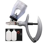 Poultry Injection Gun Syringe Injector, Bottle Automatic Livestock Continuous Syringes for Animal-Vaccine Administration(B,2ML)