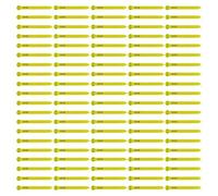 Poultry Leg Bands with Permanent Numbering Chicken Ducks Gooses Flocks Management Identification Markers Yellow Numbered Poultry Bands