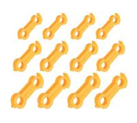 Poultry Leg Ties - Baby Chick Leg Humps, Chick Leg Clips Spreader | 12 Pieces Chick Braces for Spraddle Leg Repair | New Hatched Chicken Poultry Health Habitat Equipment