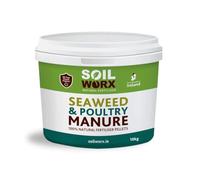 Poultry Manure with Seaweed Pellets Bucket 10kg Organic Natural