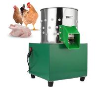 Poultry Plucker Machine, Stainless Steel Automatic Chicken Defeathering Machine for Chicken, Duck, Turkey, and Quail Farming