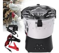 Poultry Plucking Machine, Electric Stainless Steel Chicken Depilator, 15W 5000R/min for Efficient Bird Feathers Removal