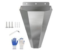 Poultry Processing Cone, Safe Handling Ensured, 1 Piece, Butchering Processing Tool, Poultry Funnel Cone, Comfortable Gloves Included, For Broilers