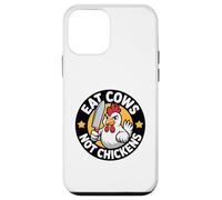 Poultry Propaganda Funny Anti Cow Pro Chicken Vegan Not Case for iPhone 12 mini