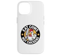Poultry Propaganda Funny Anti Cow Pro Chicken Vegan Not Case for iPhone 14