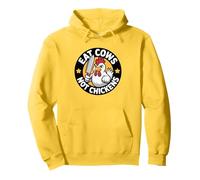 Poultry Propaganda Funny Anti Cow Pro Chicken Vegan Not Pullover Hoodie