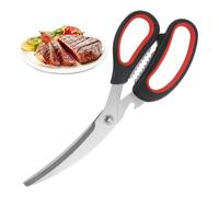 Poultry Scissors, Multi-Purpose Kitchen Tools with Comfort Handle, Non-Slip and Dishwasher Safe for Meat Scissors, for Cutting Poultry, Fish, Meat,