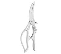 Poultry Shears, Kitchen Scissors for Food, All Purpose Heavy Duty for Chicken Wing/Thigh/Bone, Meat, Quail, Fish, Turkey, Vegetables, Stainless Steel Cooking Aid Scissors, Dishwasher Safe (A)
