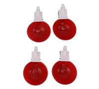 Poultry Water Feeder Kit, 8 PCS Large Automatic Chicken Water Cups for Home (Red)