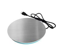 Poultry Water Heater Base, Heated Chicken Drinker with 4.5 Feet Cable, Winter Anti-Scald Defroster for Poultry, Pet Protection, Water Equipment Resist