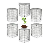 Poultry Wire Netting - Fifteen Inch Metal Guard Net, Reusable Guarding Cloche | Wire Plant Protector Cage,Secure Animal obstacle Enclosure For Backyard Raised Bed Seedling Sapling Greenhouse Flowerb