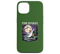 Poultrygeist Rooster Ghost Spooky Night Full Moon Running Case for iPhone 13