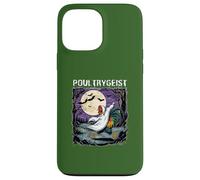 Poultrygeist Rooster Ghost Spooky Night Full Moon Running Case for iPhone 13 Pro Max