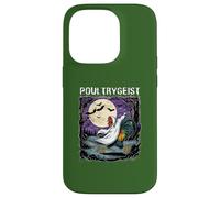 Poultrygeist Rooster Ghost Spooky Night Full Moon Running Case for iPhone 14 Pro