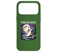 Poultrygeist Rooster Ghost Spooky Night Full Moon Running Case for iPhone 17 Pro Max