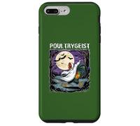 Poultrygeist Rooster Ghost Spooky Night Full Moon Running Case for iPhone 7 Plus/8 Plus
