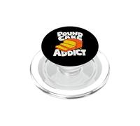 Pound Cake Minimalist Badge Patch PopSockets PopGrip for MagSafe
