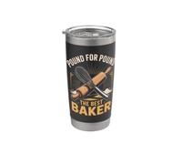 Pound for Pound the Best Baker Baking Cake Stainless Steel Insulated Tumbler