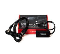 Pound HDMI HD Link Cable For Sega Saturn - HDMI Cable With Native RGB Picture Quality, 720p Resolution, Plus Micro USB Cable For Boosted Power