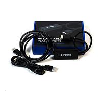 POUND HDMI Link Cable for Playstation 1 & 2 - HDMI with RGB Display, 720p Resolution, Plus Micro USB Power Cable